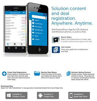 Dell PartnerDirect app